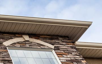 Hillside diy soffit installation
